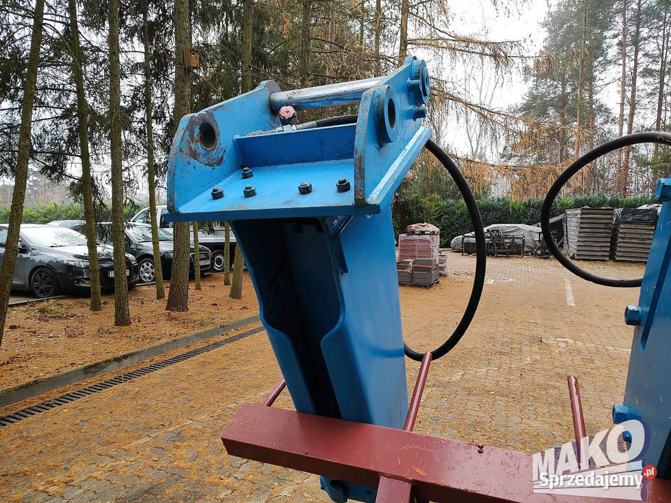 Młot hydrauliczny Krupp HM560 875 do koparki świętokrzyskie Ostrowiec Świętokrzyski