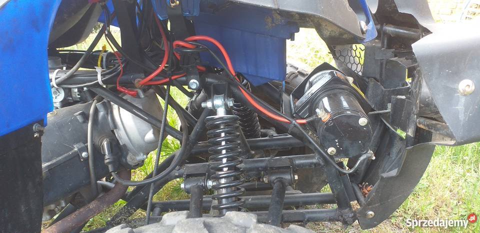 Quad 250 wyciągarka hak benzyna zachodniopomorskie