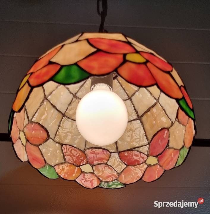 Lampa witrażowa Tiffany Kaliska