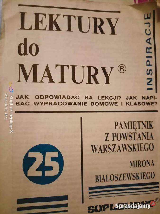 Pamiętnik z powstania warszawskiego analizy Książki naukowe i popularnonaukowe Warszawa
