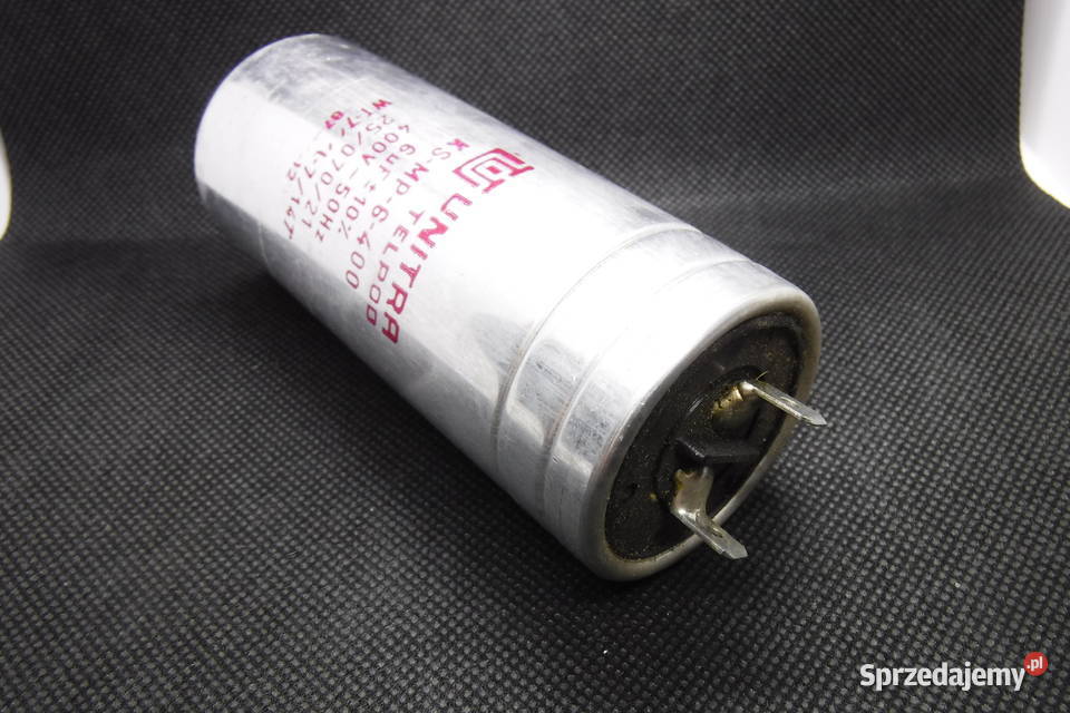 KSMP6400 kondensator Unitra Telpod 6uF 400V 50Hz