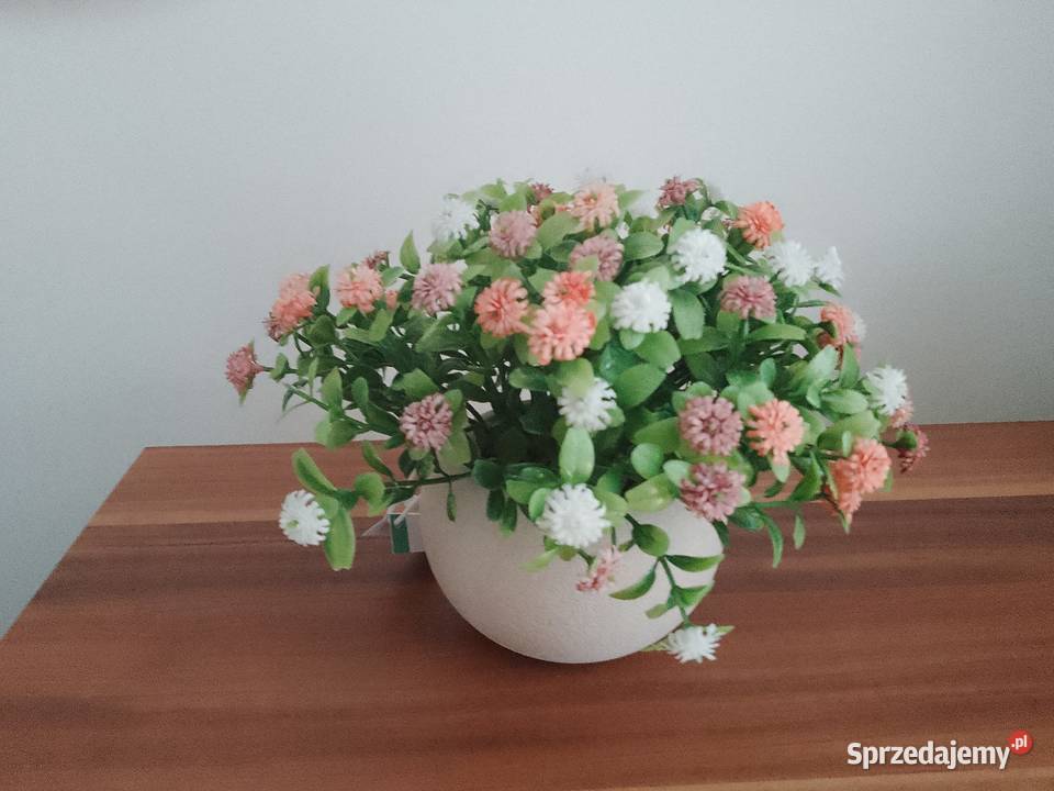 Ozdoba dekoracja kwiaty sztuczne Chrzanów