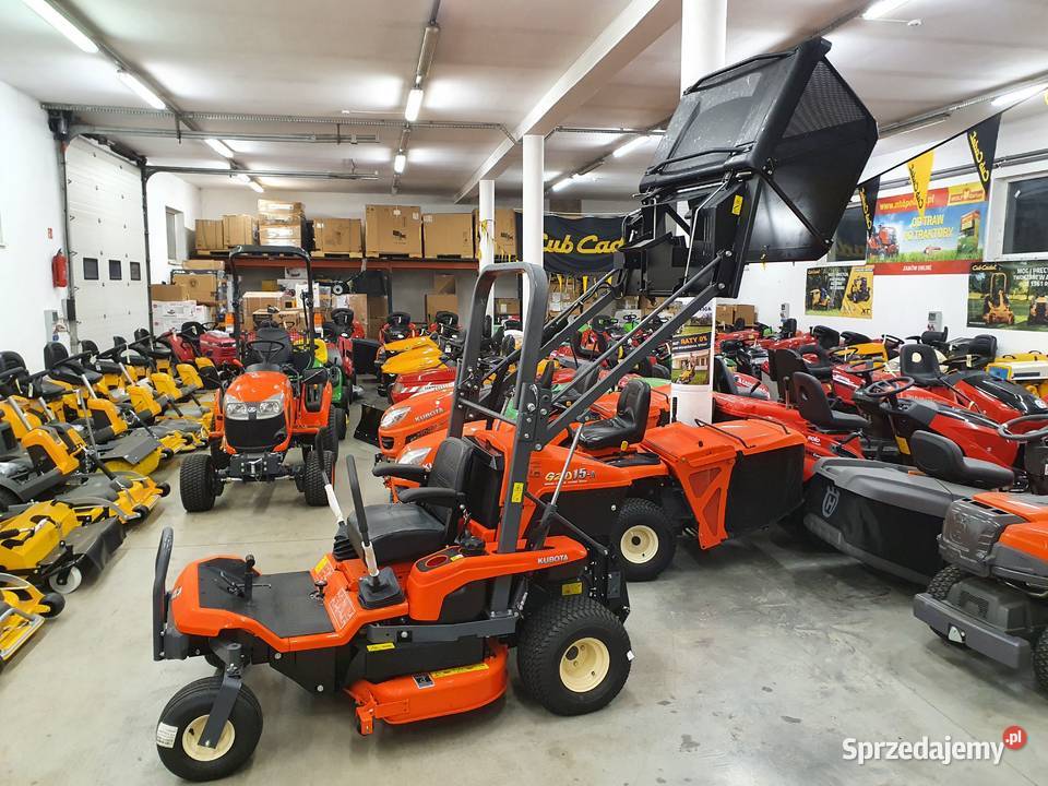 Kubota GZD15II HD zero turn Glide Cut diesel 15 Kobiele Wielkie