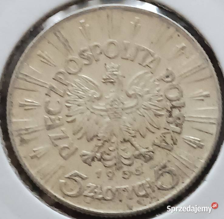 5 J Piłsudski 1935 r 1 oryginał mennicze