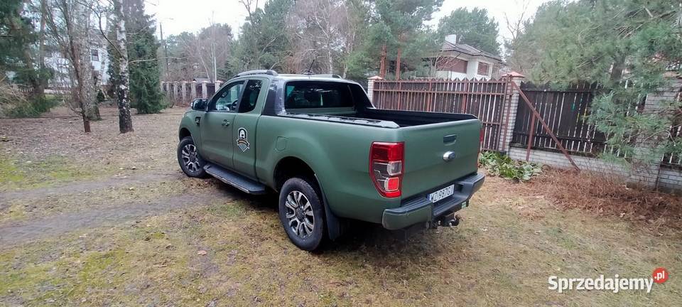 Ford Ranger WILDTRAK 32 200 2020r Niski Przebieg mazowieckie Warszawa