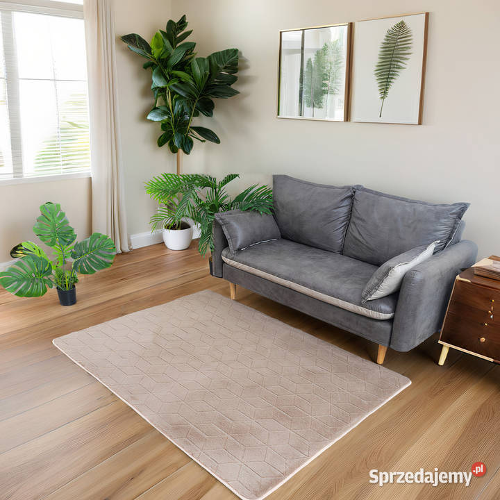 Dywan STRADO Rabbit 3D pluszowy miękki królik Opole