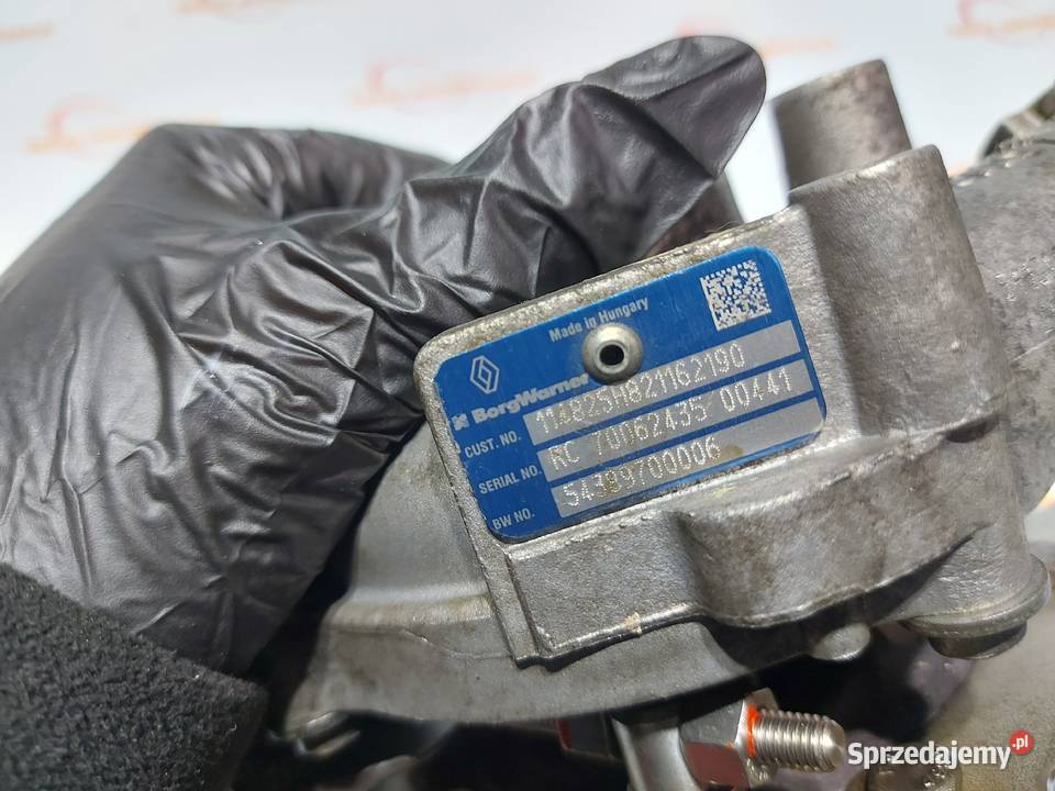 NISSAN QASHQAI 15DCI 110 K9K636 turbosprężarka osobowe Turbosprężarki Kielce
