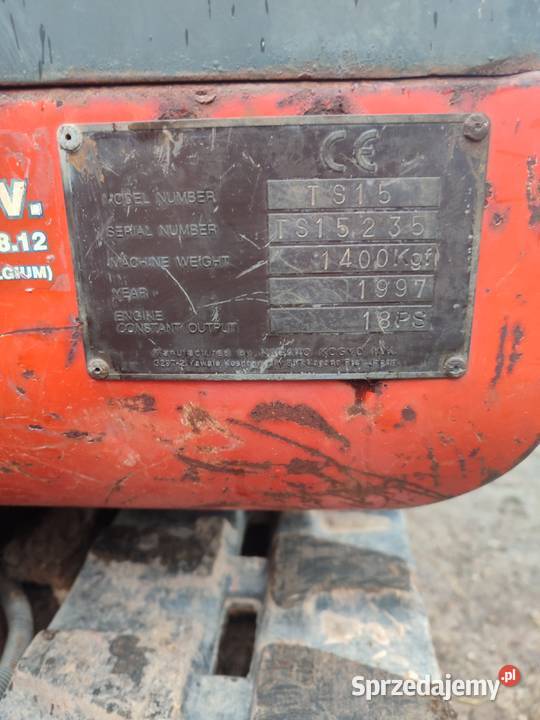 Minikoparka Euro tom Ts15 Gostwica