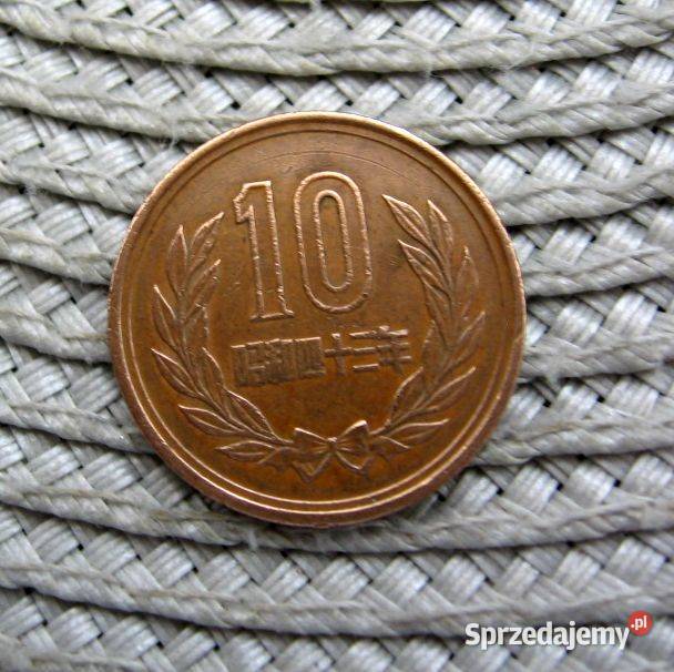 Japonia 10 Jen 1968r Numizmatyka Kalisz