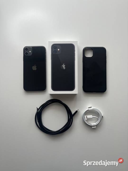 Apple IPhone 11 64GB Stan Black lubelskie