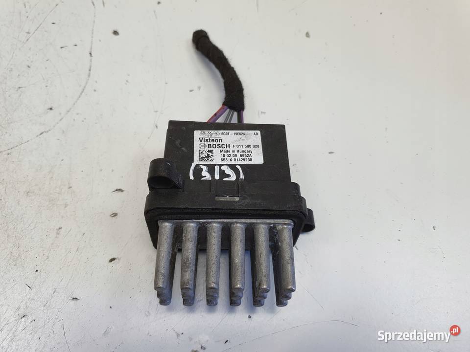 Ford Focus Mk2 REZYSTOR DMUCHAWY Nawiewu opornik Rudka