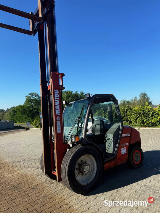 wózek widłowy terenowy MANITOU MSI25D przesuw Działoszyn
