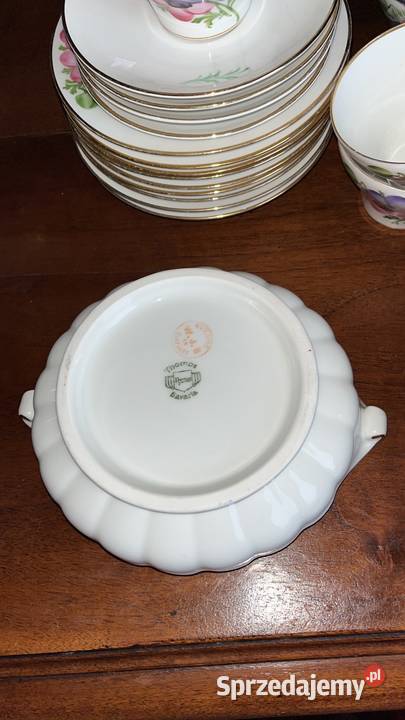 Patera Rosenthal Thomas Bavaria 1930 r Anemony Gdańsk