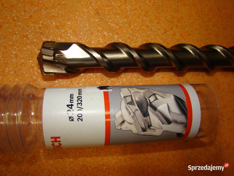 Wiertło SDS BOSCH fi 24 mm 200 x 320 mm Ref 2 śląskie Bielsko-Biała sprzedam