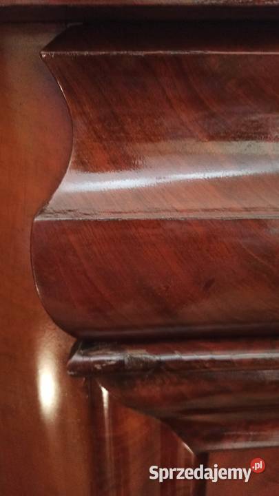 Komoda narożna z mahoniu politura Biedermeier Gdańsk sprzedam