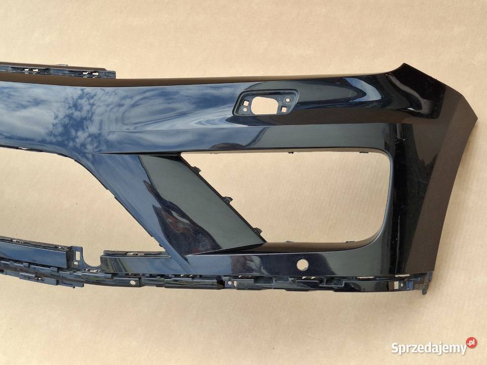 VW TOUAREG II LIFT 7P6 ZDERZAK PRZÓD PRZEDNI Bieleń