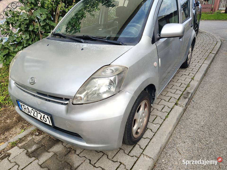 Daihatsu Sirion przegląd 10092026 oc05052026 70KM małopolskie Skawina