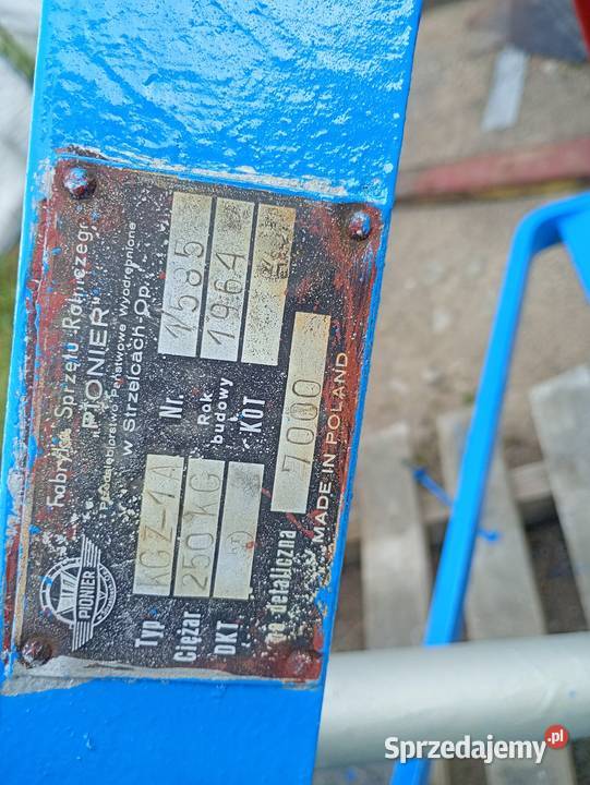 Kopaczka gwiazdowa ciągnikowa na wałek Wolbrom sprzedam
