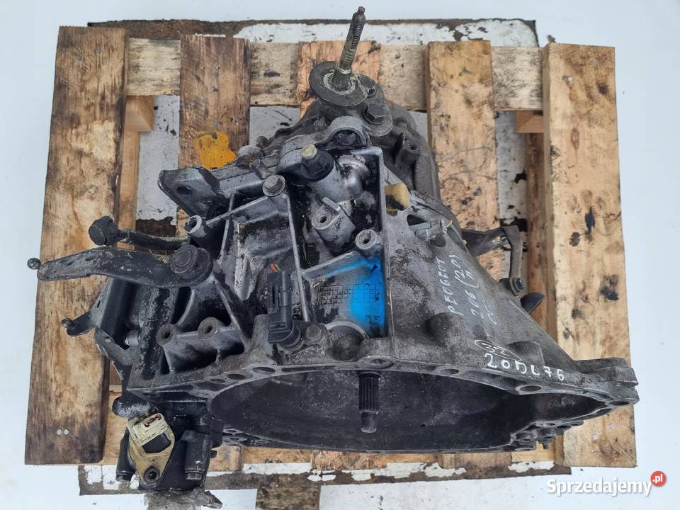 Peugeot 206 20 HDI SKRZYNIA BIEGÓW 20DL76 manual Rudka