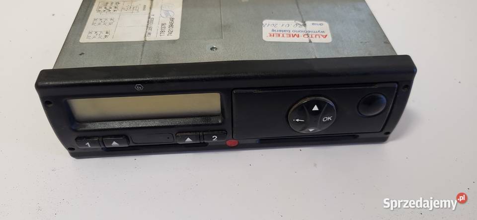 TACHOGRAF CYFROWY 24V 12a DAF 1781376 7421094549 ciężarowe