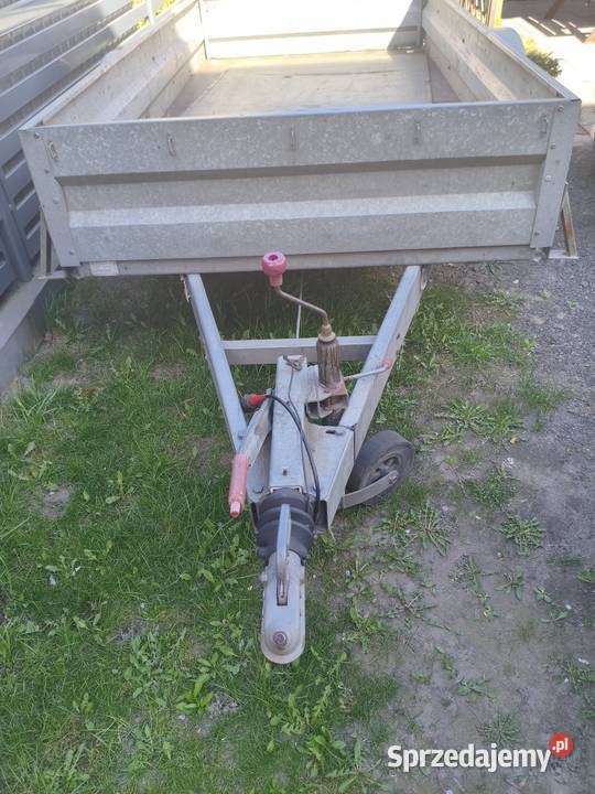 przyczepa samochodowa leka burtowe