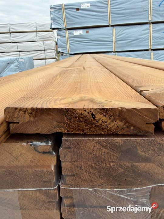 Deska tarasowa thermo termo sosna termo gładka Prusice sprzedam