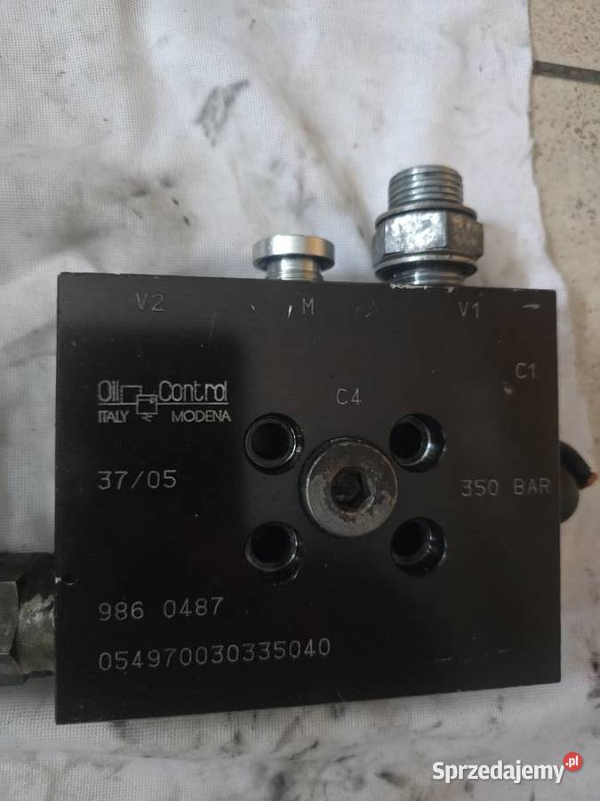 Zamek hydrauliczny siłownika HIAB R930066197 350 Układ hydrauliczny