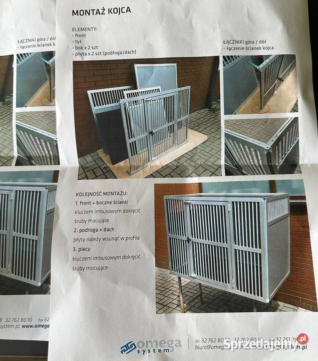 Klatka XXL psa marki Omega Szczecin