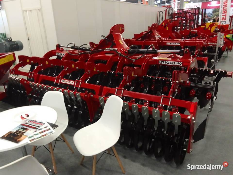 Brona talerzowa hydrauliczna 45m Strumyk TIGER Trzcianka