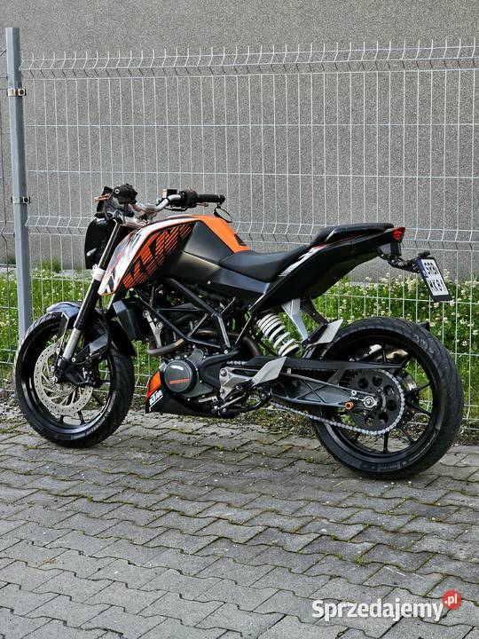 KTM Duke 125 2016 ABS Akrapovic kat BA1 MT Rok produkcji 2016 Jejkowice sprzedam