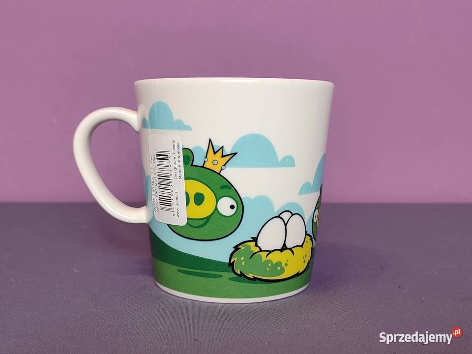 ANGRY BIRDS kubek Arabia Finland CZERWONY i Kubki Jasień