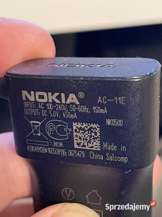 Ładowarka NOKIA AC11E wąski bolec Kielce sprzedam