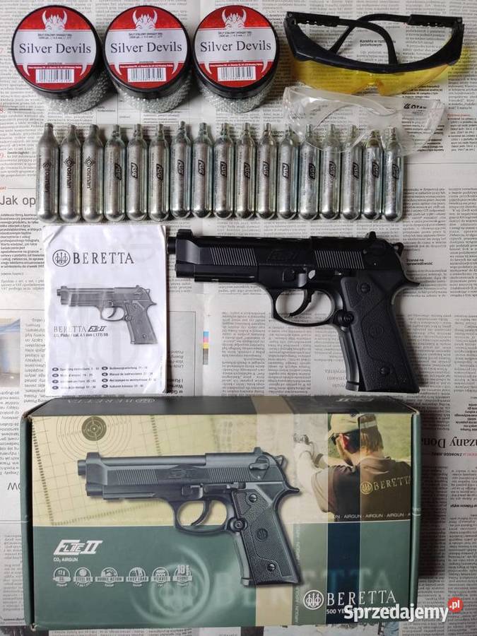 Pistolet wiatrówka Beretta Elite ll warmińsko-mazurskie