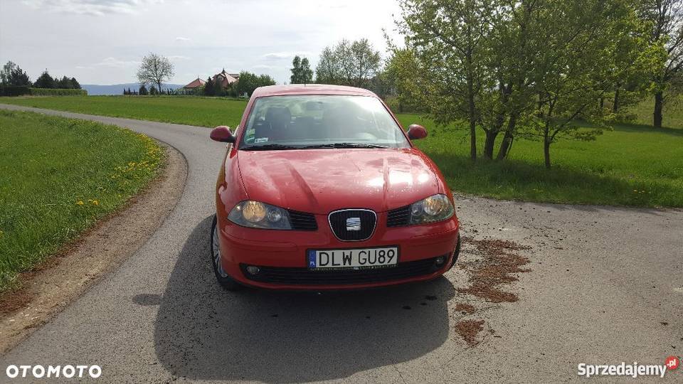 Seat Ibiza 14 16v 75 2005 klimatyzacja Gryfów Śląski