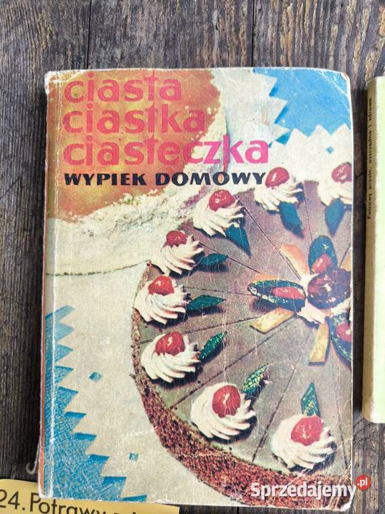 Ciasta ciastka ciasteczka 1972 przepisy z sprzedam