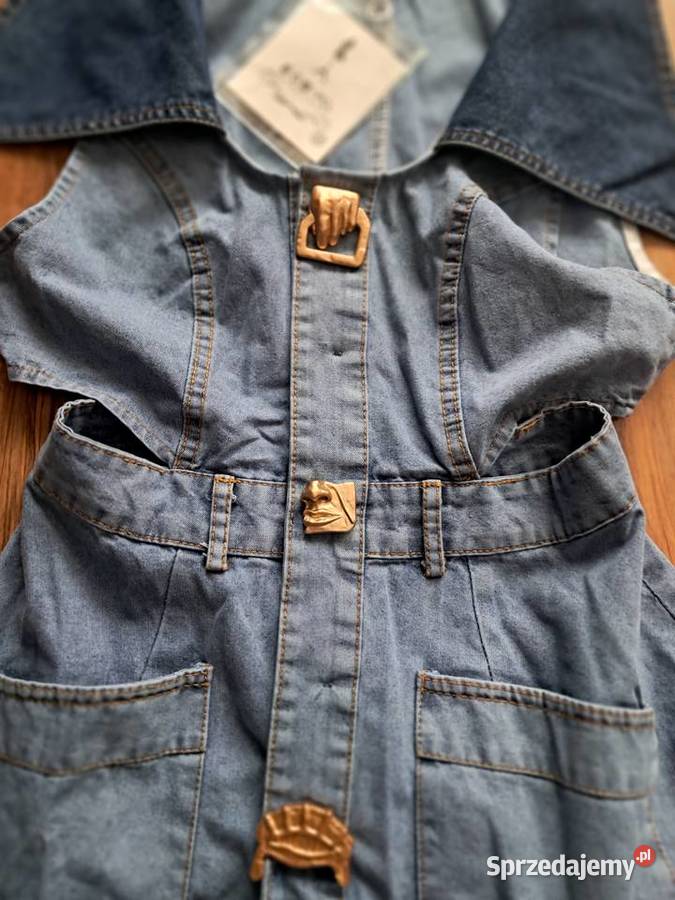 nowa długa zapinana sukienka jensowa rozmiar XS Sandomierz