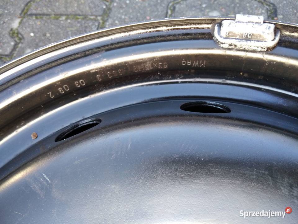 Felgi stalowe 15 renault dacia Nowy Tomyśl