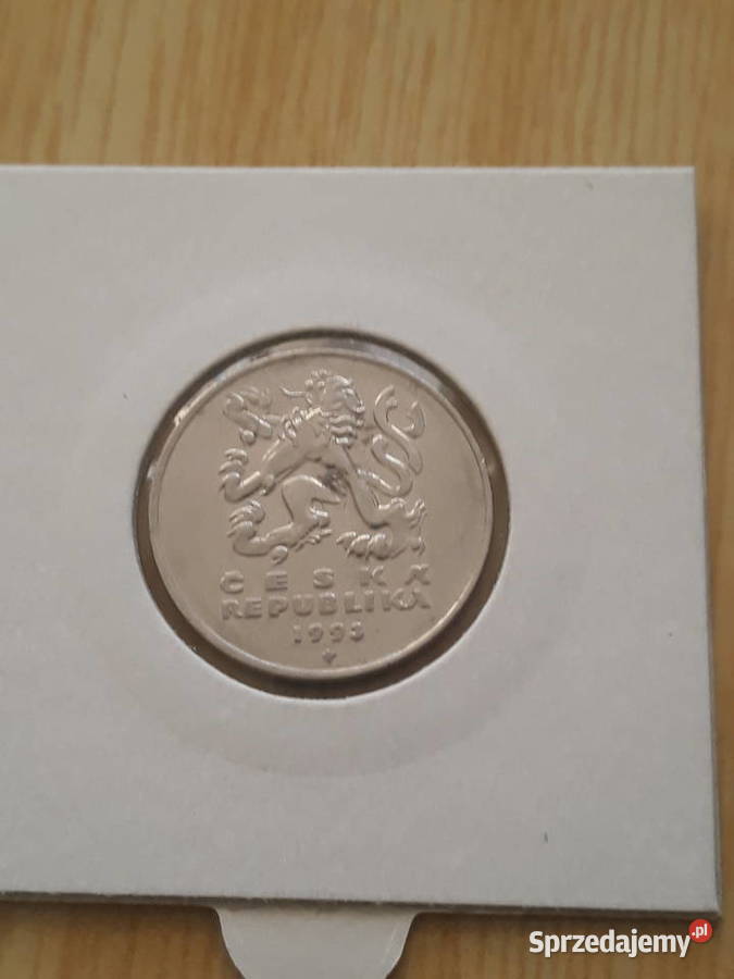 5 Koron Czechy 1993 i 2016 r Numizmatyka wielkopolskie Konin