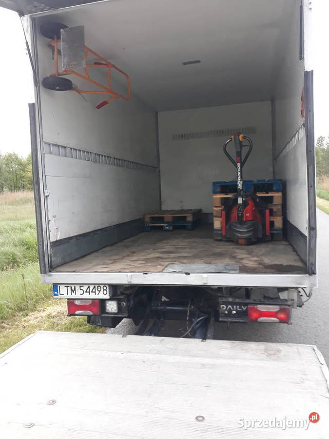 Iveko kontener 8 palet winda klimatyzacja k Iveco Tomaszów Lubelski