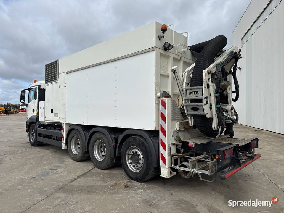MAN TGS 35480 8x4 Koparka próżniowa MTS 4A14T Kraków