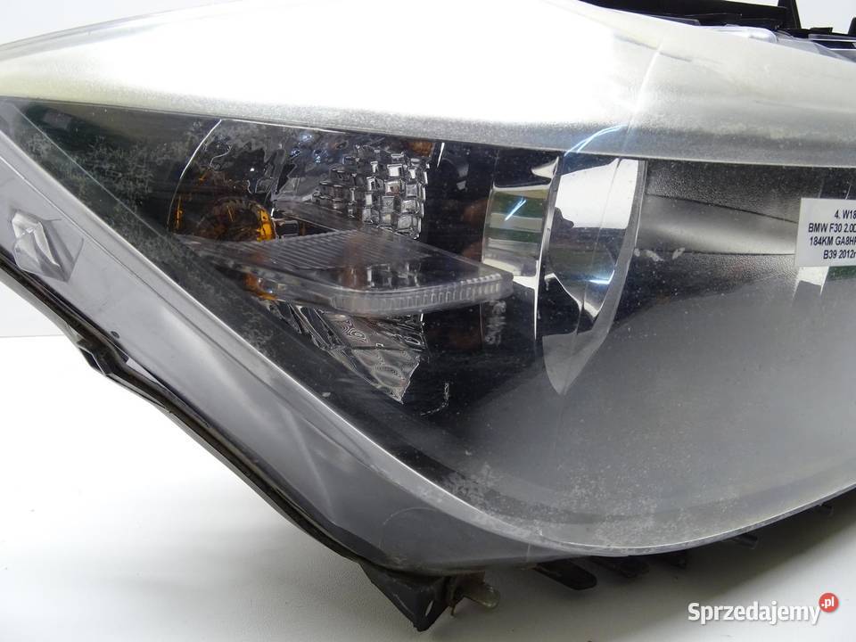 LAMPA REFLEKTOR PRAWA PRAWY PRZÓD PRZEDNIA BMW
