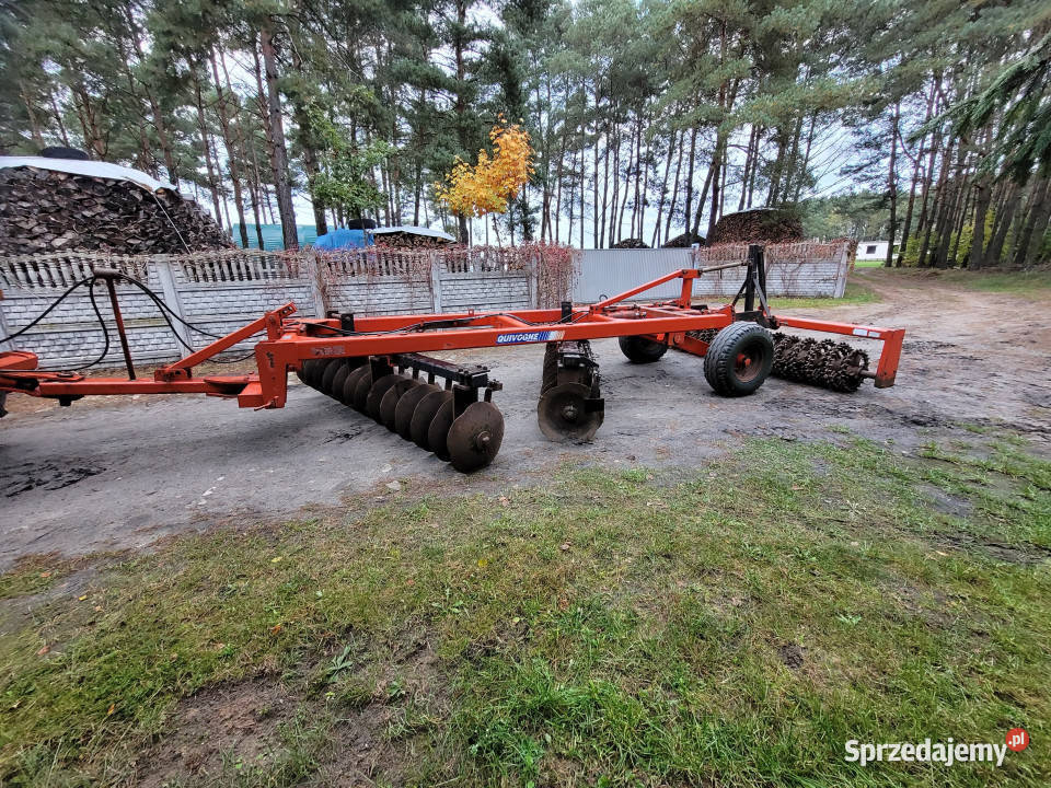 Brona talerzowa z wałem CROSSKILL 3 m QUIVOGNE Spławie sprzedam