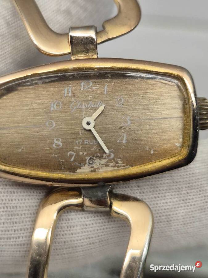 Damski zegarek mechaniczny Glashutte Damskie Chorzów sprzedam