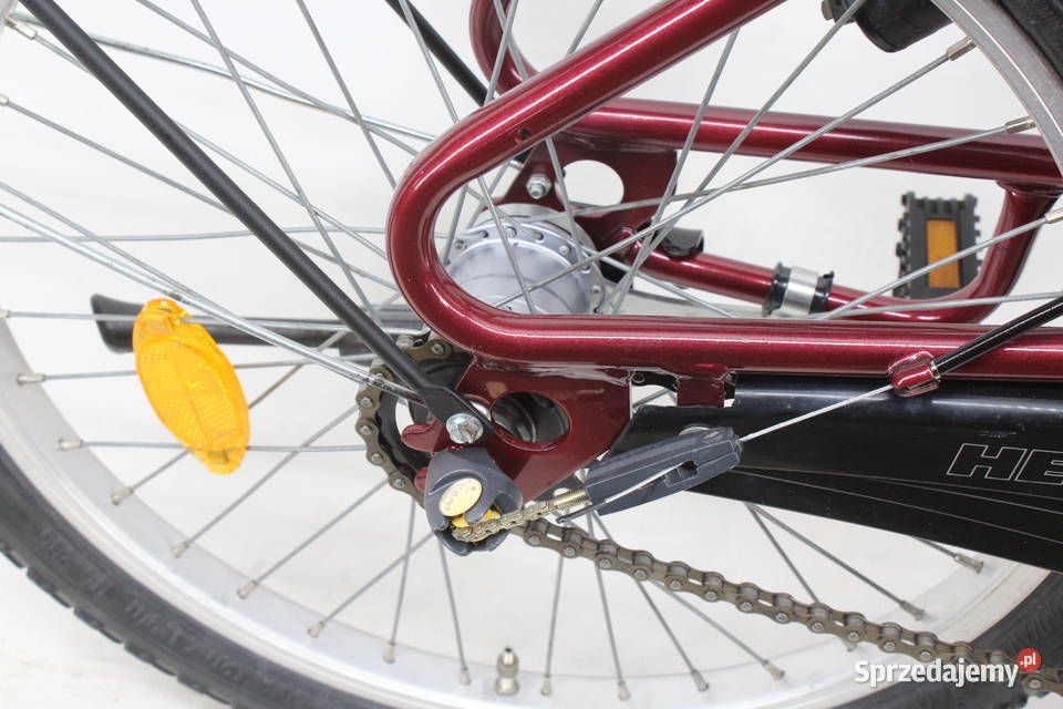 Składany rower MARS 3 biegi w piaście Koła 20 dolnośląskie Milicz