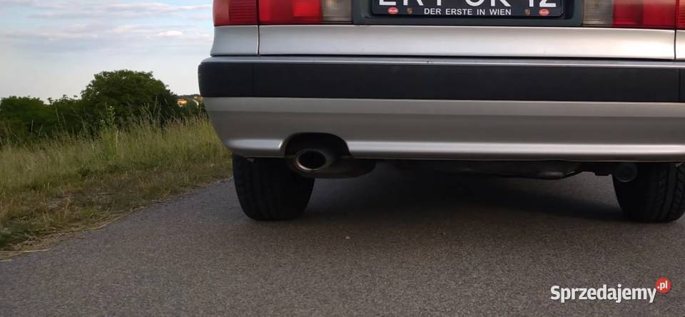 Tłumik końcowy Audi 80 B4 oryginał 8A0253611E Końcówki wydechu Końcówki wydechu Tywonia