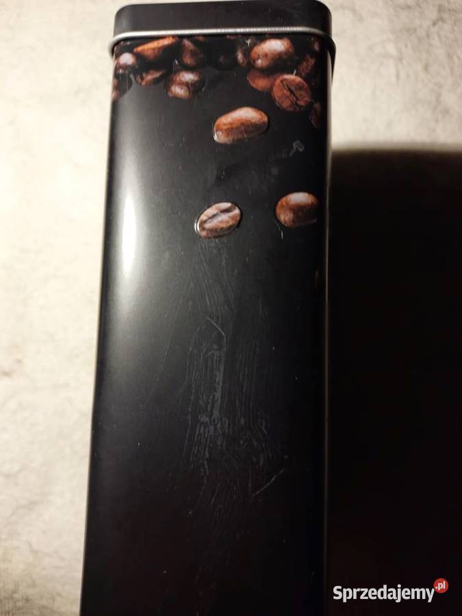 Puszka na kawę metalowa Nowa Pozostałe Wrocław sprzedam