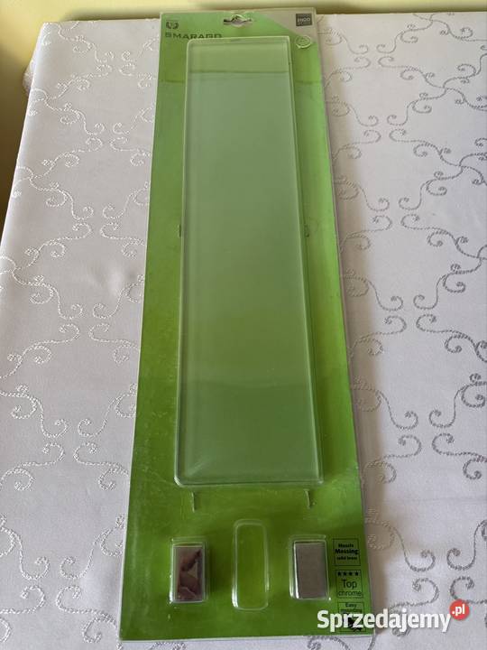 Półeczka Łazienkowa SMARAGD MATT Szkło 51cm Czerwionka-Leszczyny