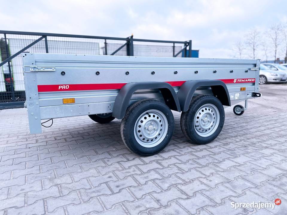 Temared PRO 26122 przyczepa samochodowa DMC 750 wielkopolskie Poznań