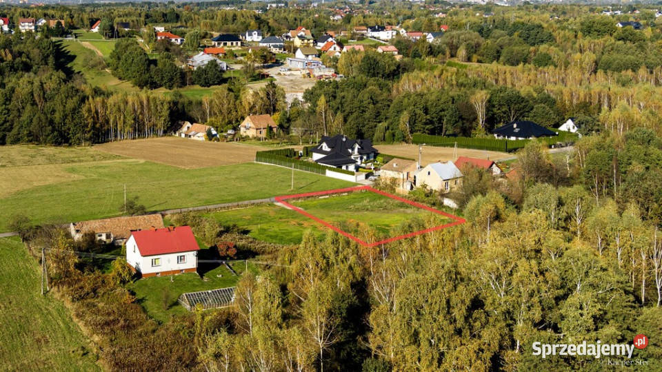 Działka budowlana Rzuchowa Pleśna Małopolska sprzedam