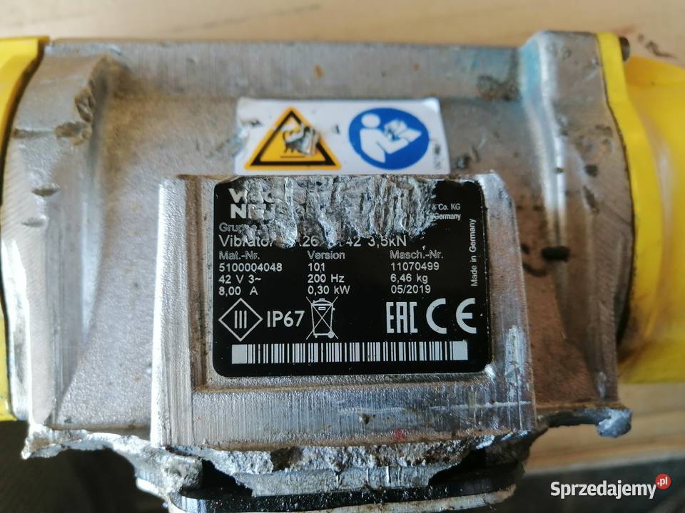 Wibratory zewnętrzne przyczepne Wacker AR266042
